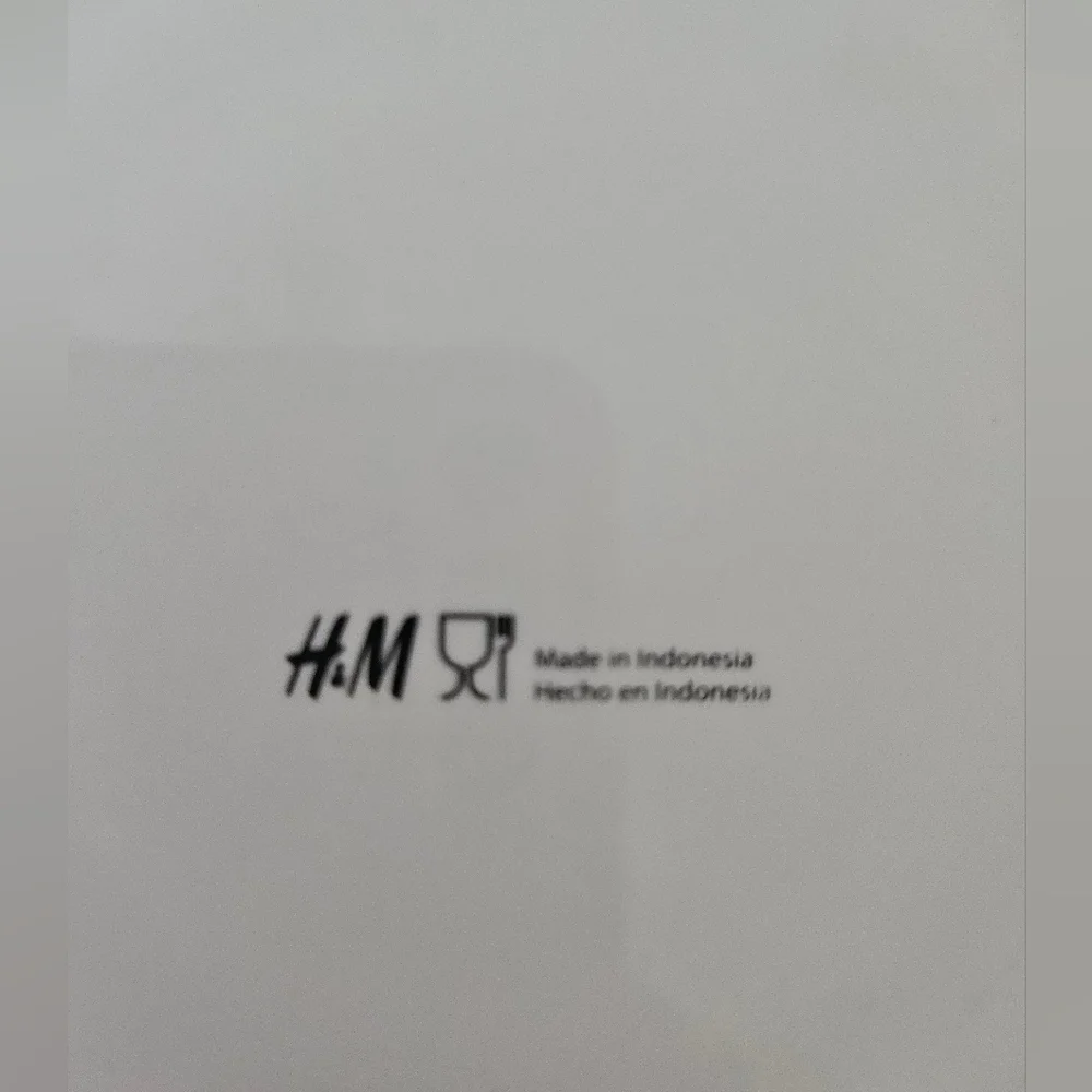 H&M Black & White Old World Architecture Salad Plate X 2 | 8.75